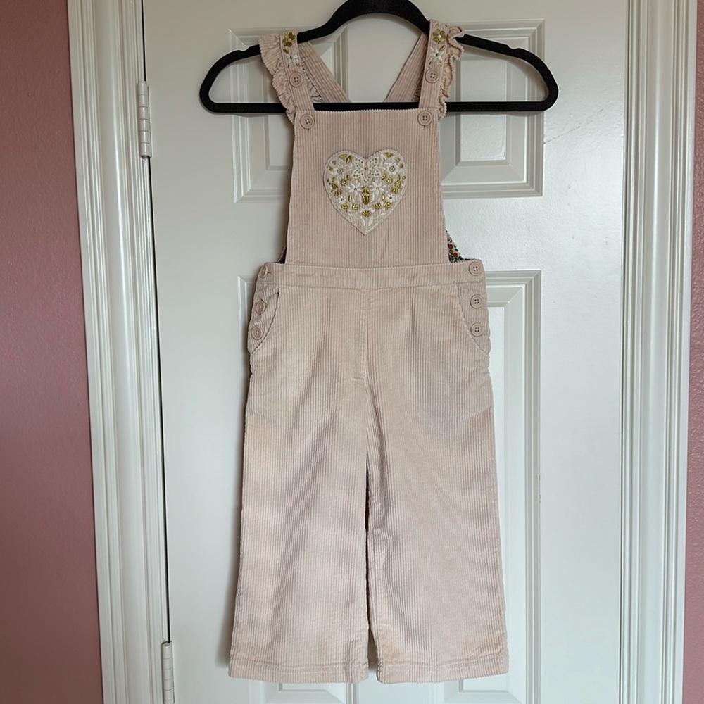Mini Biden New Overalls size 4-5Y, 110cm. 98%cotton, 2% Elastane.